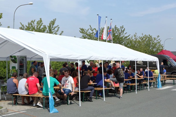 BBQ at Loma Systems Czech Republic to celebrate 50 years anniversary