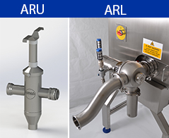 ARU and ARL reject valves for pipeline applications