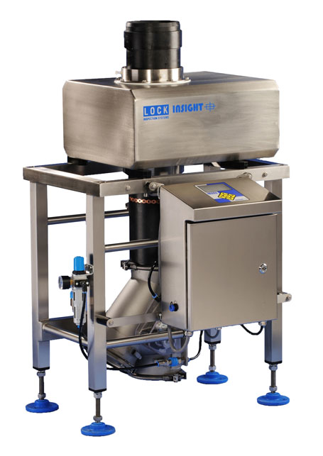 Lock Inspection Insight Vertical Fall VF Metal Detector for Gravity Fed Applications