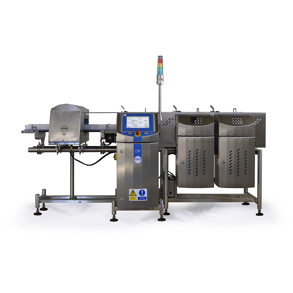 Metal Detector Checkweigher Combination System