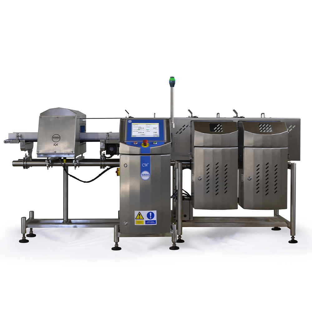 Metal Detector Checkweigher Combination System